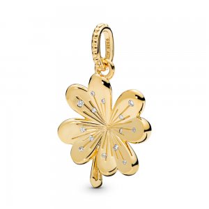 Charm Pendente Pandora Shine™ Corações Da Sorte Charm Pendente Pandora Shine™ Corações Da Sorte