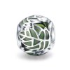 Charm As folhas verdes estão apaixonadas estilo Pandora - SCC524 Charm As folhas verdes estão apaixonadas estilo Pandora - SCC524