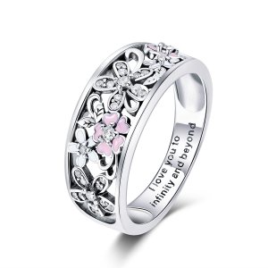 Anel Dança das flores life Pandora - SCR390 Anel Dança das flores life Pandora - SCR390