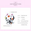 Charm Gato Auspicioso que Agarra Dinheiro estilo Pandora - SCC1855