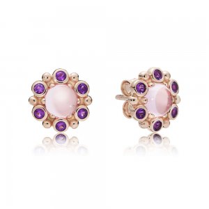 Brinco PANDORA Rose™ Contos Reais - 287728NPM Brinco PANDORA Rose™ Contos Reais - 287728NPM