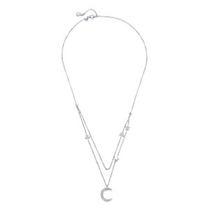 Colar Lua e estrelas life Pandora - BSN038 Colar Lua e estrelas life Pandora - BSN038