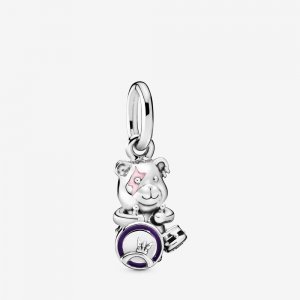 Charm Pendente Ursinho Theodore Baterista - 798281ENMX Charm Pendente Ursinho Theodore Baterista - 798281ENMX
