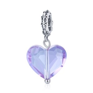 Charm Pendente Amor Romático estilo Pandora - SCC1816