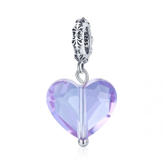 Charm Pendente Amor Romático estilo Pandora - SCC1816  Clique na imagem para fechar