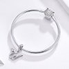 Charm Pendente Letra W estilo Pandora - SCC1183-W