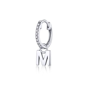 Brinco Letra M life Pandora - SCE848-M