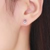 Brincos Petit Estrela miau estilo Pandora - SCE537