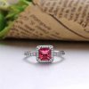 Anel PANDORA Beleza Eterna Vermelho - 190947SRU