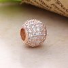 Charm berloques PANDORA Pavê Rosê - 781051CZ