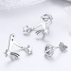 Brincos Petit Meteoro Brilhante estilo Pandora - SCE474