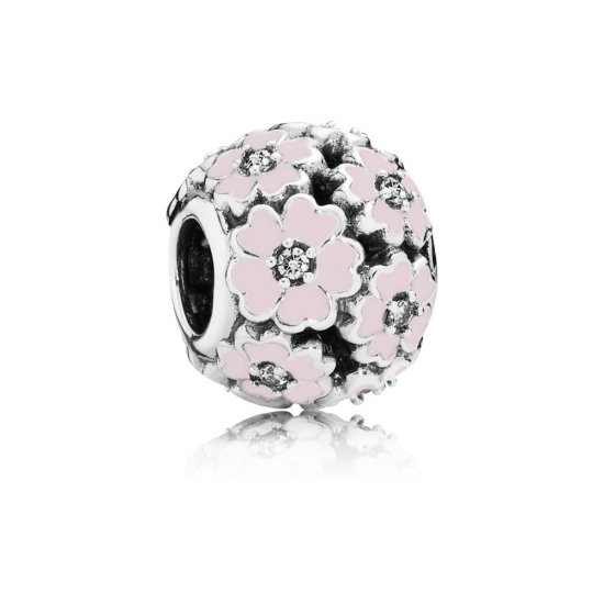 Charm PANDORA Flores do Campo Rosa - 791488EN68  Clique na imagem para fechar