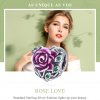 Charm Coração rosa life Pandora - SCC927