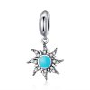 Charm Pendente Sol Azul estilo Pandora - SCC1068 Charm Pendente Sol Azul estilo Pandora - SCC1068