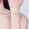Pulseira Rabo De Peixe fundo estilo Pandora - SCB154