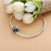Pulseira corrente de cobra e coração Pandora - 598698C00