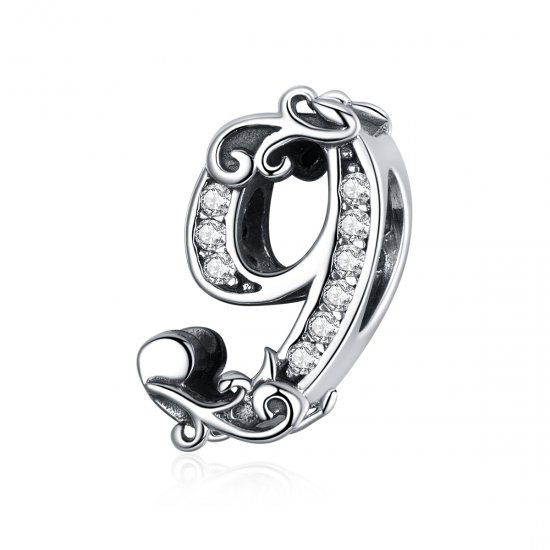Charm Número 9 life Pandora - SCC1418-9  Clique na imagem para fechar