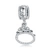 Charm Pendente Coroa de princesa estilo Pandora - SCC739