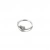 Anel Sparkling Wishbone Heart Pandora - 199302C01