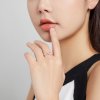 Anel Coração aberto, amor claro estilo Pandora - SCR717