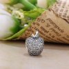 Charm berloques PANDORA Brilhante Maça - 791485CFR