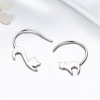 Brincos Petit Gatinho travesso estilo Pandora - SCE073