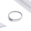 Anel Amor do arco-íris estilo Pandora - SCR721