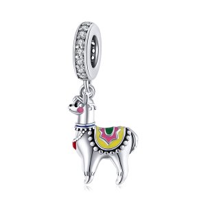 Charm Pendente Alpaca Fofa estilo Pandora - SCC1737