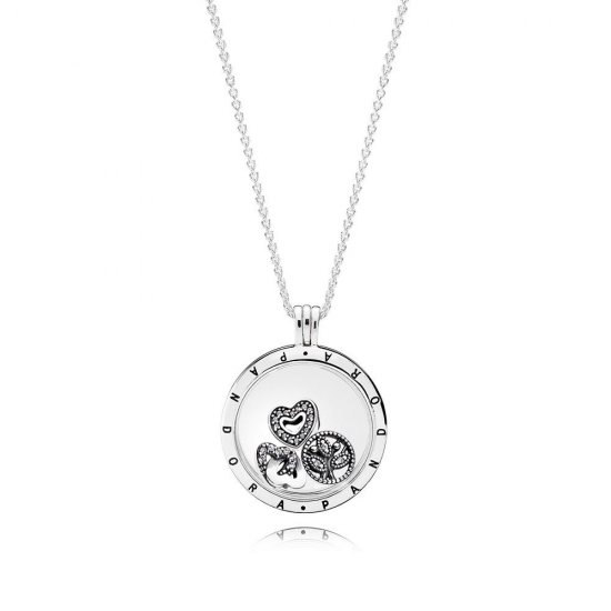 Pandora Floating Locket Amo família  Clique na imagem para fechar
