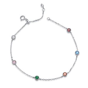 Pulseira Verão colorido estilo Pandora - SCB184 Pulseira Verão colorido estilo Pandora - SCB184