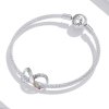 Charm A impressão da pata do amor estilo Pandora - SCC1849