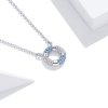 Colar Happy Swimming Ring estilo Pandora - SCN447