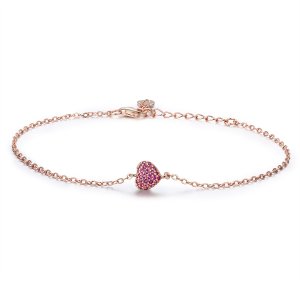 Pulseira Coração Elegante estilo Pandora - SCB050