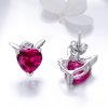 Brincos Petit Anjo e demônio estilo Pandora - SCE414