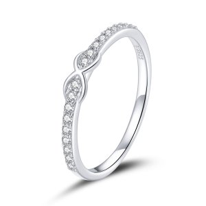 Anel Promessas para ela estilo Pandora - SCR691 Anel Promessas para ela estilo Pandora - SCR691