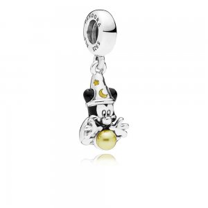 Conta PANDORA Disney Sorcerer Mickey - 797493ENMX Conta PANDORA Disney Sorcerer Mickey - 797493ENMX