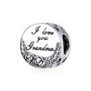 Charm Eu te amo vovó life Pandora - SCC1762 Charm Eu te amo vovó life Pandora - SCC1762