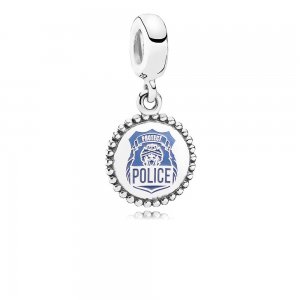 Pingente Pandora de prata Polícia Pingente Pandora de prata Polícia