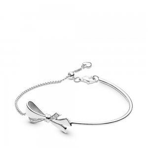 Pulseira PANDORA Laço Reluzente - 597242CZ