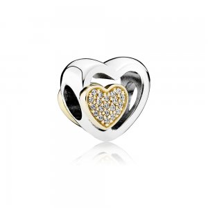 Charm berloques PANDORA Jutos para Sempre - 791806CZ