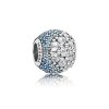 Charm PANDORA Pavê Exuberante Azul - 797032NABMX