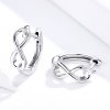 Brinco Argolas Amor infinito estilo Pandora - SCE743