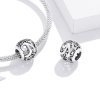 Charm Flores com orifícios, letra N estilo Pandora - SCC1444-N