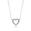 Colar PANDORA Coração Apaixonado - 590534CZ-45 Colar PANDORA Coração Apaixonado - 590534CZ-45