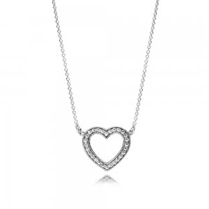 Colar PANDORA Coração Apaixonado - 590534CZ-45