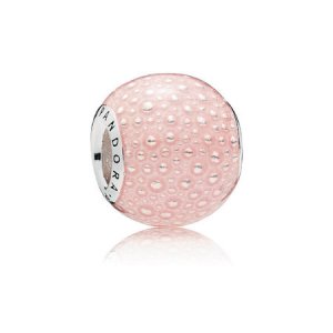 Charm PANDORA Encantamento Rosa - 797091EN160 Charm PANDORA Encantamento Rosa - 797091EN160