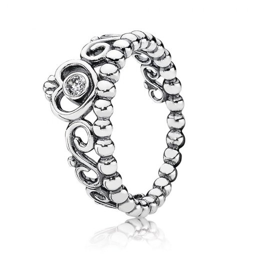Anel PANDORA de Prata Tiara de Princesa - 190880CZ  Clique na imagem para fechar