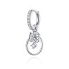 Brinco laço life Pandora - BSE332-H Brinco laço life Pandora - BSE332-H
