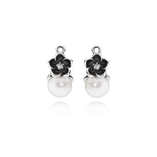 Brinco PANDORA de Prata Floral Dama da Noite - 290684P  Clique na imagem para fechar