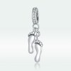 Charm Pendente Pés pequenos estilo Pandora - SCC1692
